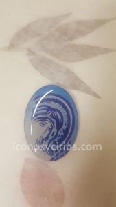 BROCHE VIRGEN SILENCIO