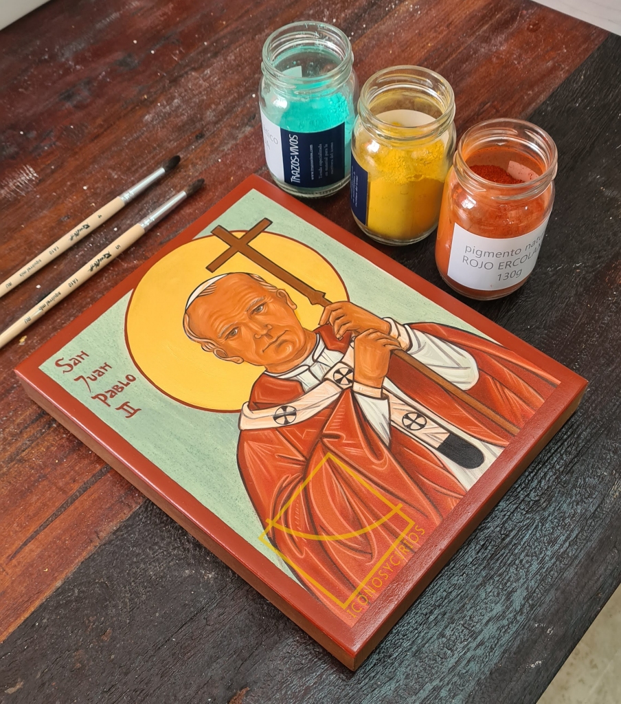 Icono san Juan Pablo II
