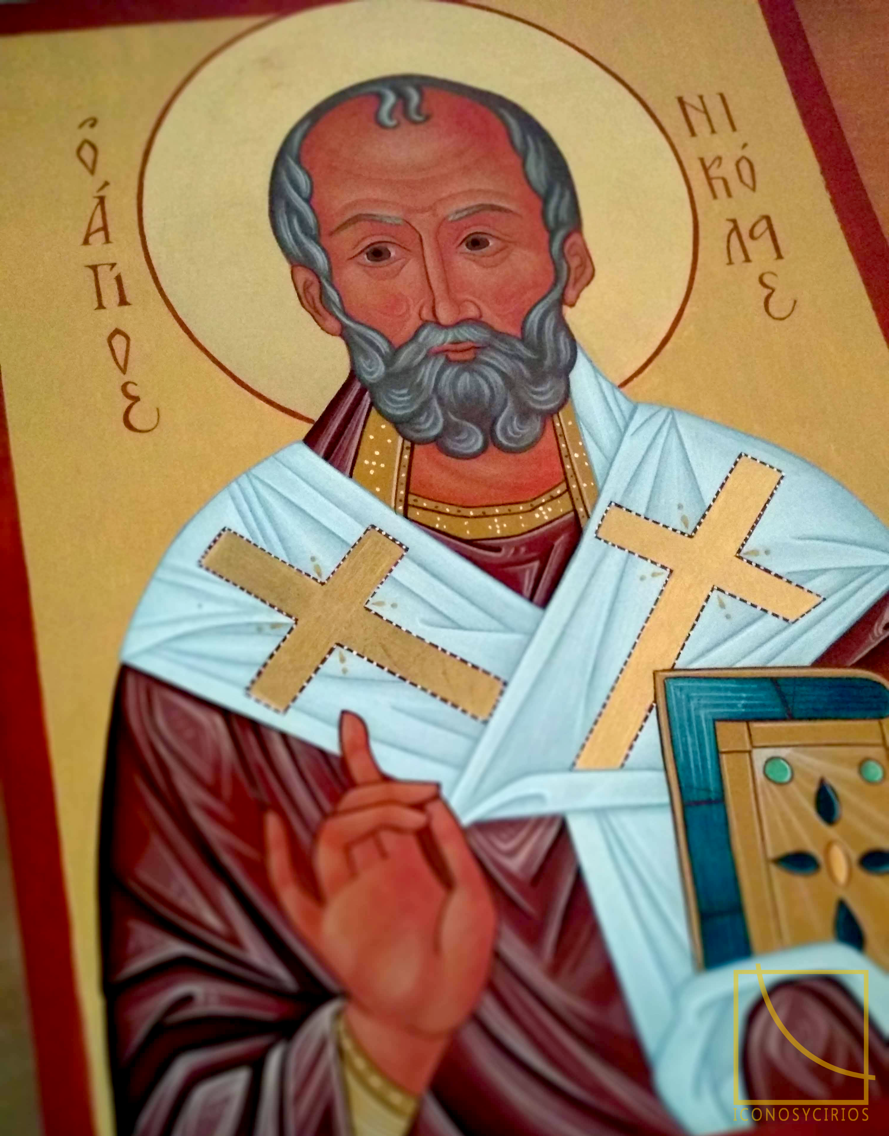 Icono san Nicolás