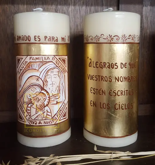 VELAS BODA NOVIOS