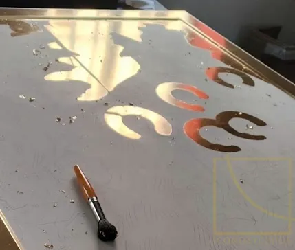 dorado icono bizantino